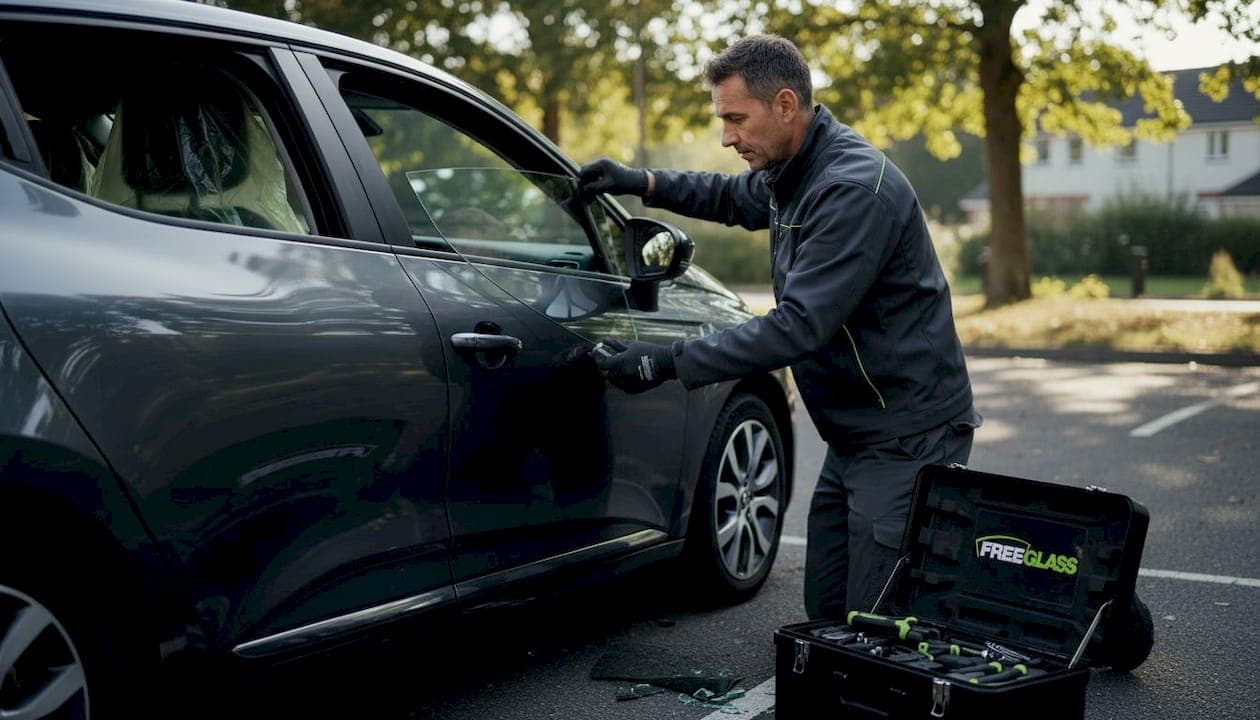 Changer sa vitre latérale rapidement : guide étapes sans frais