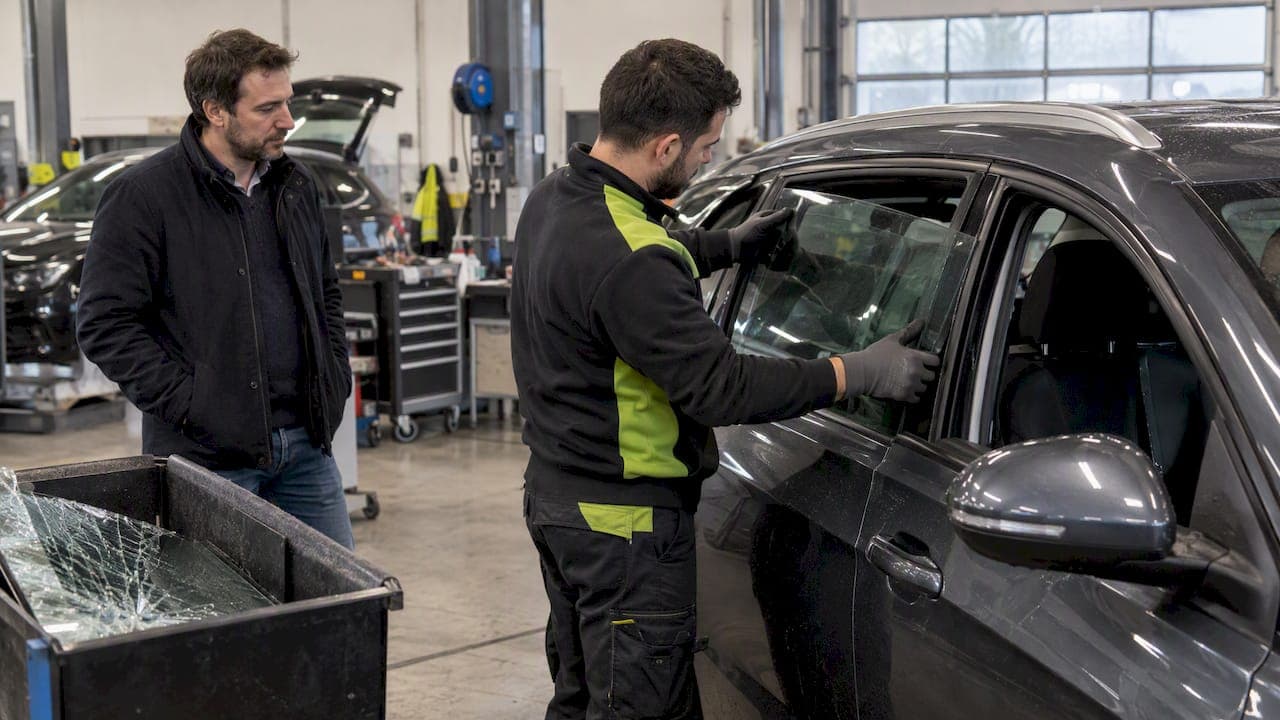 Délai de prise en charge d'un bris de glace : ce que dit la loi
